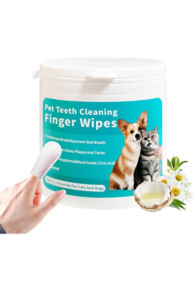 Coodipet Pet Dental Finger Wipes