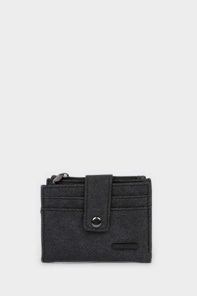 DeFacto Men's Faux Leather Wallet H0235Axns