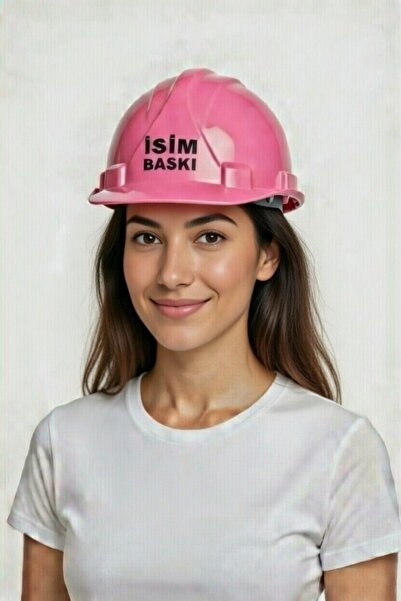 Teknik Kişiye Özel Baskılı CE Belgeli Baret – İsimli & Logolu İş Güvenliği Ba...