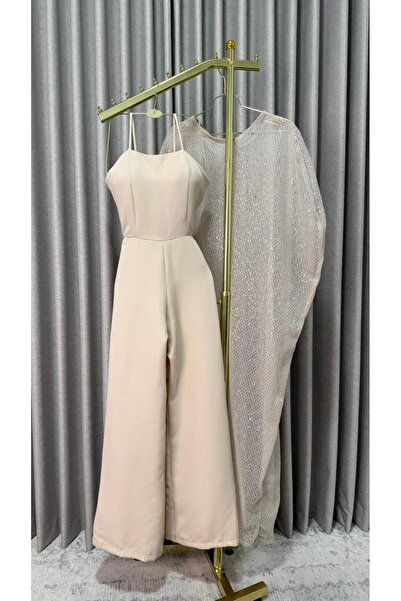 SandIfashion Barbie jumpsuit, soft sequined fabric