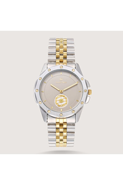 Louis Nice Men's Steel Watch in Silver and Gold