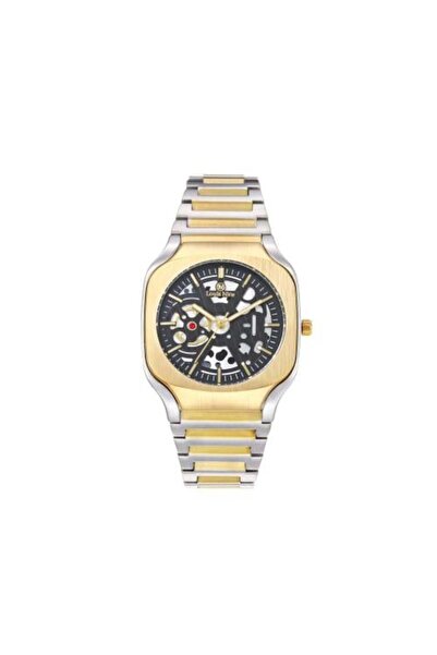 Louis Nice Men's Steel Watch in Silver and Gold