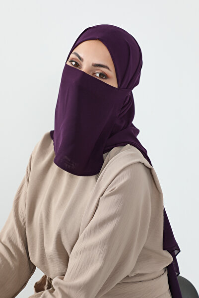 HIJAB VIP طقم طرحة ولثام - ربط