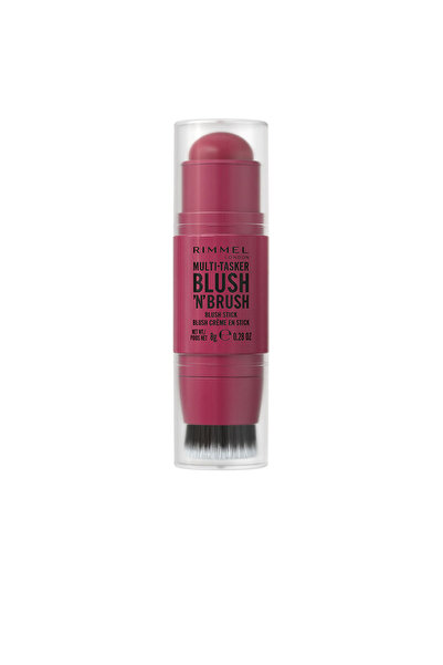 RIMMEL LONDON Multi-tasker Blush 'n' Brush Stick Nr. 200-fushia Glam 8 ...