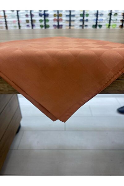 Luna Nueva Women's Hijab Silky Jacquard Checkerboard Pattern Scarf*cinnamon