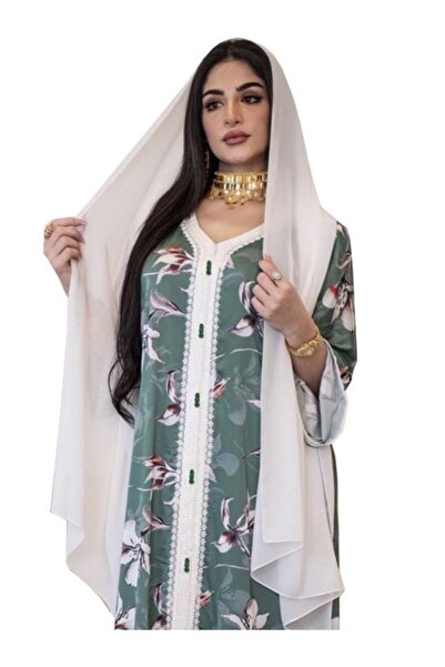 Noon Noora High-end Fashion Solid Color Chiffon Headscarf