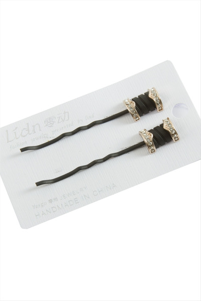 FREEDOM STOREE Κυλινδρική Πέτρινη Συρμάτινη Πόρπη 2 Τεμάχια