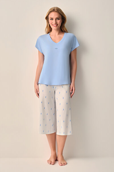 SUWEN Maria Kapri Pijama Takımı