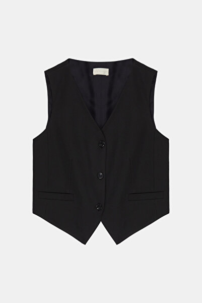 W Collection SİYAH YELEK