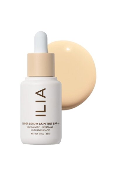 İLİA Super Serum Skin Tint SPF 40 – Tulum ST2 - Very light with warm underton...