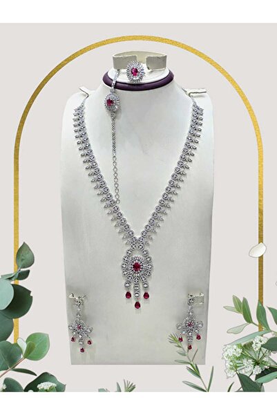 Arjwan Accessories طقم اكسسوار نسائي بلمعة اخاذة