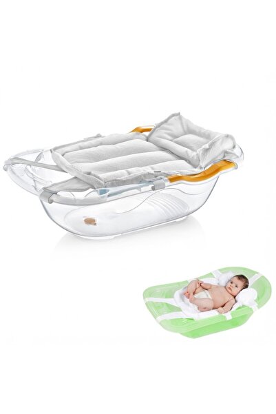 Babyjem Hammock Type Mattress for Baby Tub (Color: Grey)