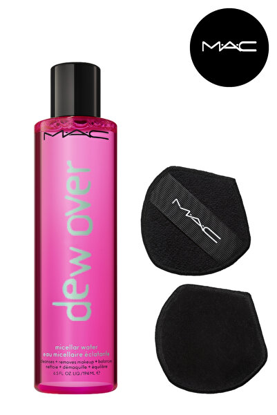 M.A.C Micellar Makyaj Temizleme Suyu 194 ml + Yıkanabilir Makyaj Temizleme Pa...