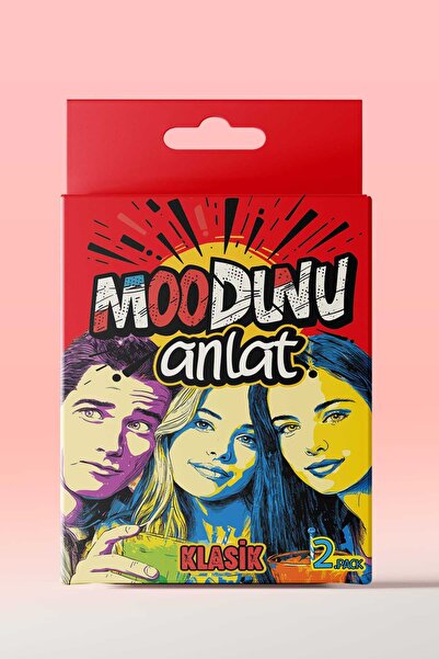 Planet Butik Tell Your Mood Card Game - Classic 2. Pack