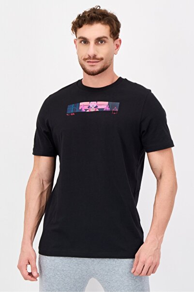 Puma x Squid Game Men Sportswear Fit Short Sleeve Outdoor T-Shirt, Black