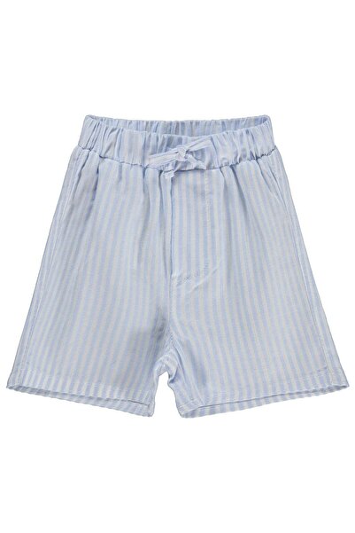 Civil Baby شورت مخطط للأطفال من 6-18 شهرًا - أزرق من 6-9 أشهر