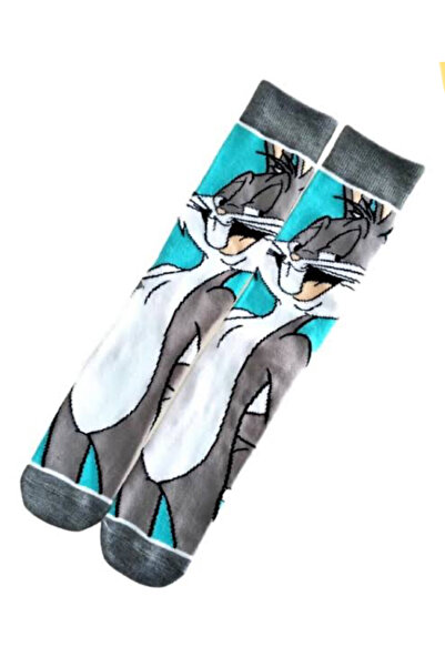 ALEMDAR STORE جوارب بنقشة اليعسوب والورود Dragonfly Socks