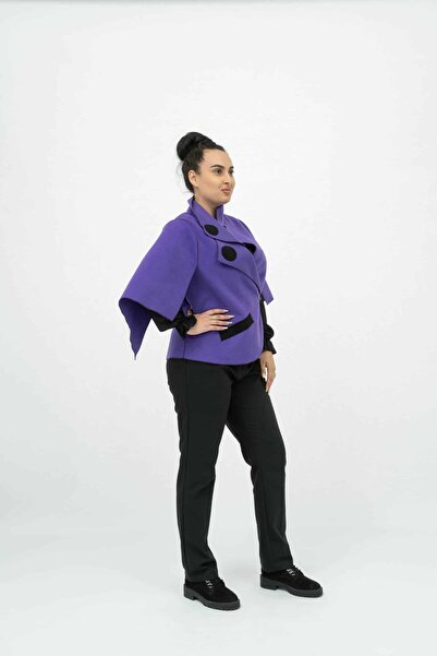 Gorgeaux Elegant Lavender Cardigan with Teresa Details - XXL(44)