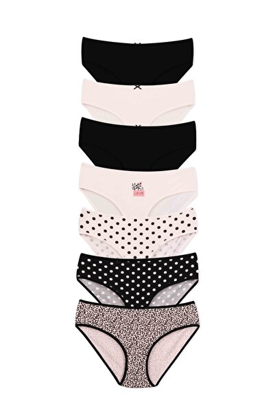 Dominant Women's 7 Days Multi-Colored Cotton Lycra Panties
