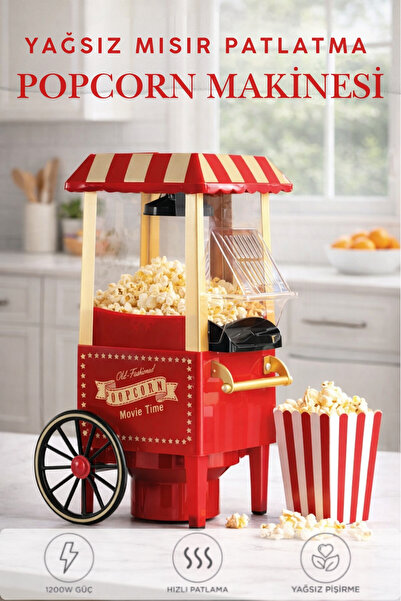Penthouse Red Corn Popper Popcorn Machine