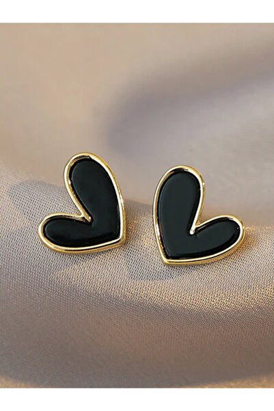 Happy Vibes Stylish Vintage Heart Design Earrings - Pinterest Earrings