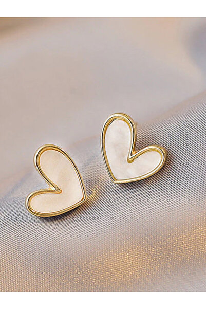 Happy Vibes Stylish Vintage Heart Design Earrings - Pinterest Earrings