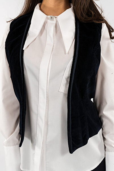 Gorgeaux Elegant Black Vest Narcisa - S(36)