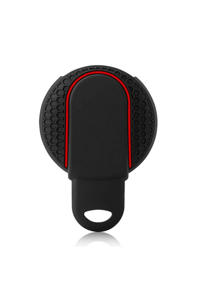 AUTOTOB Husă cheie auto, AutoTob, Mini, silicon, negru/roșu