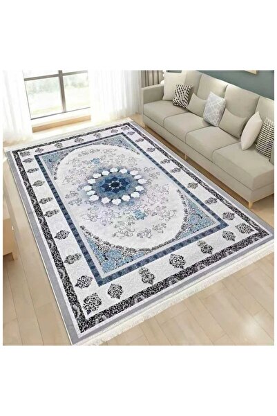 smart home Luxury Padded Velvet Rug – Non-Slip Elegant Living Room & Majlis L...