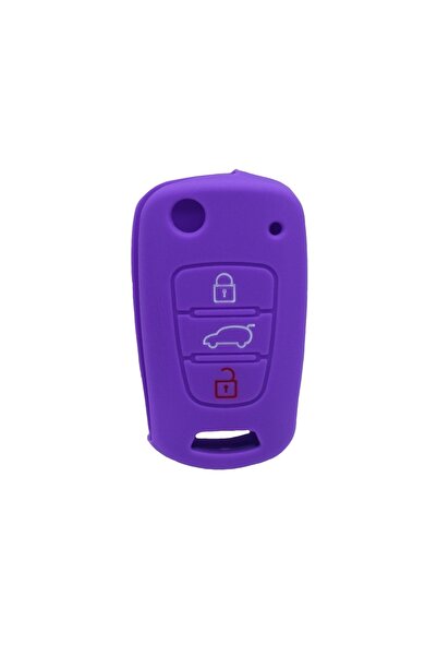 AUTOTOB Husa cheie tip briceag Hyundai i30, violet