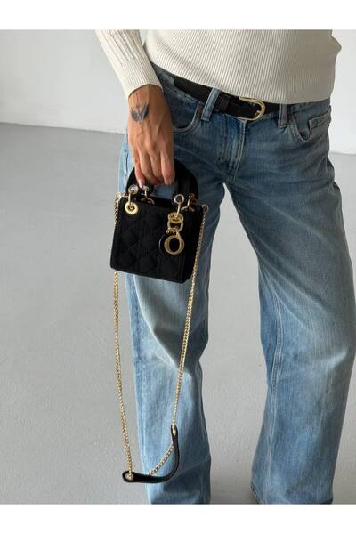 DeRosa Mini Süet Kalite Çanta