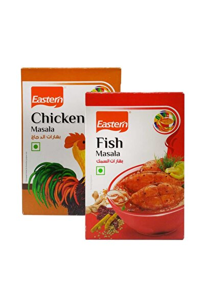 eastern Chicken Masala & Fish Masala Aromatic Bold Flavor Dual Blend for Juic...