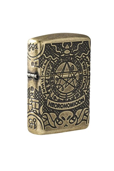 Zippo Armor® Occult Necronomicon Dizayn Çakmak