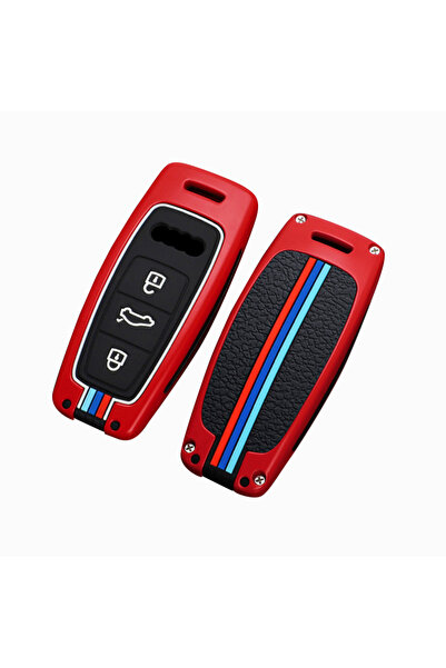 AUTOTOB Husa cheie keyless Audi A6 C8 A7 A8 Q8, aliaj zinc si silicon, AUTOTO...