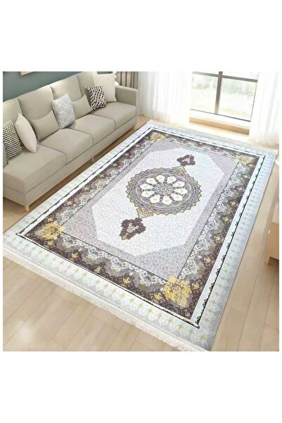 smart home Luxury Padded Velvet Rug – Non-Slip Elegant Living Room & Majlis L...