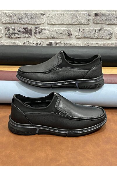 UMUT AYAKKABI حذاء رجالي من الجلد الطبيعي مقاس كبير 45-46-47 بايكارا خفيف الو...