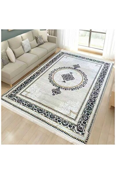 smart home Luxury Padded Velvet Rug – Non-Slip Elegant Living Room & Majlis L...