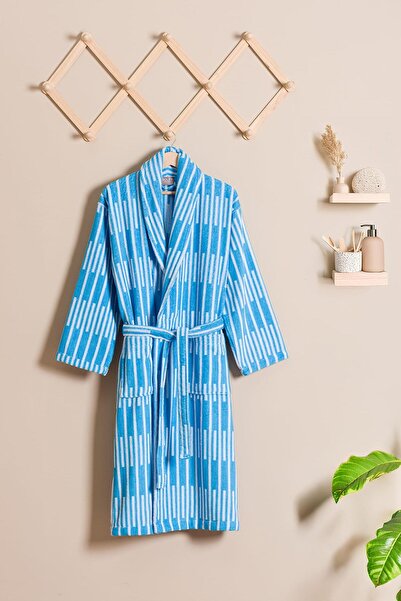 Soley Pian |   Halat de baie unisex (pentru bărbați) din jacquard, 100% bumbac