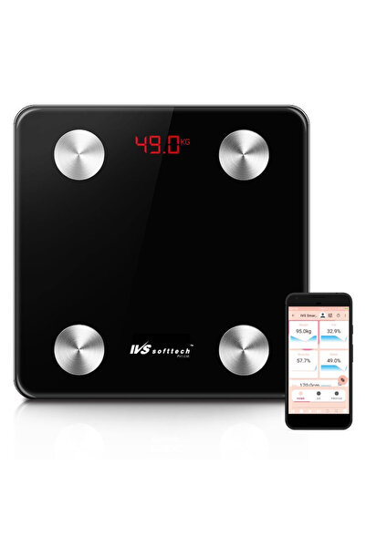 SPAULD IVS Smart Health Scale (ISHS) | Bluetooth Weighing Scale | Personal & ...