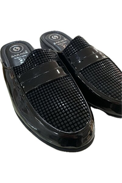 SARACE Black Men's Home Guest Dowry Bundle and Groom Slippers