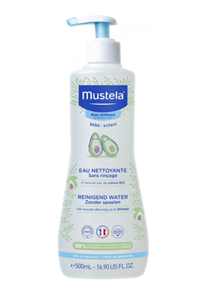 Mustela Apă demachiantă fără clătire, pentru ten normal, 500 ml