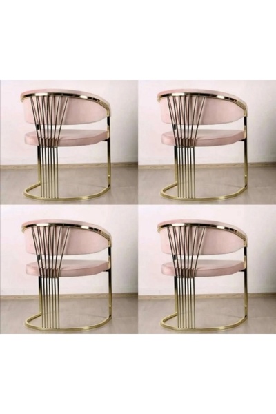 Has Grup Masa Sandalye numan metal 4 Lü Ankara Sandalye Mutfak Salon Otel Tas...