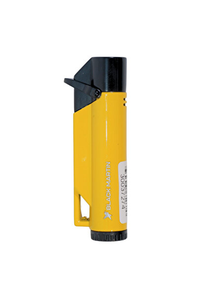 Black Martin Tek Torch Çakmak Sarı BM447