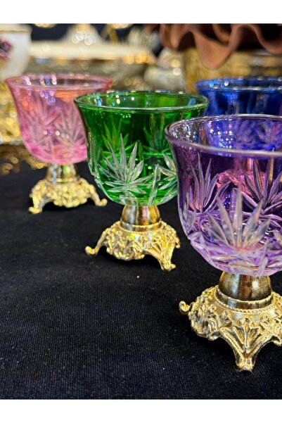 LOKMAN ZÜCCACİYE SHOWROOM 6 Pieces Specially Designed Cut-Out Colorful Metal ...