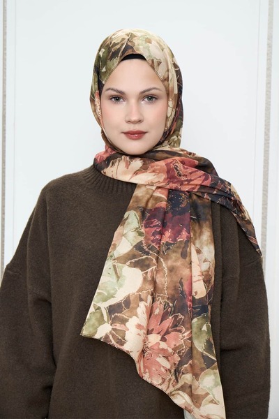 Modakaşmir Bouquet Pattern Lina Shawl