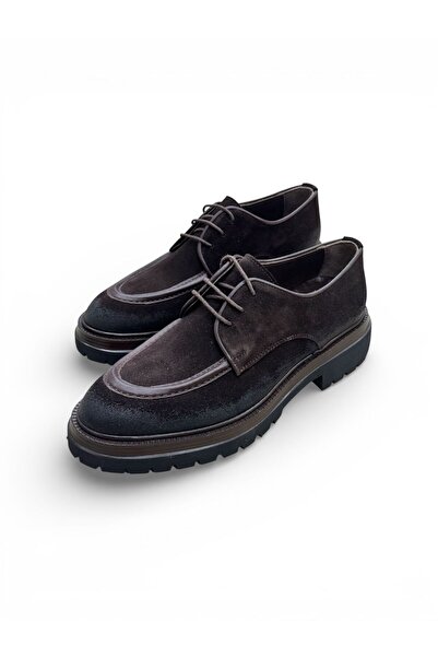 PATRON SHOES أحذية رجالية عادية من الجلد الطبيعي من جلد الغزال