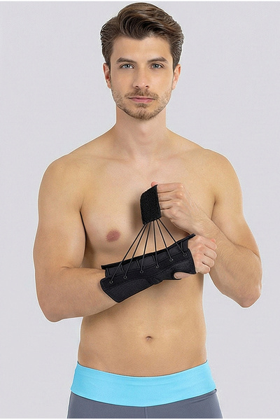 VİZOR الكود: 19-B دعامة معصم يدوية برباط