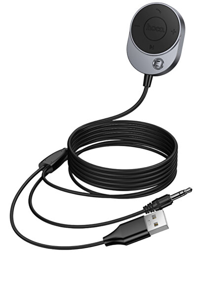 EXENAR Aux Bluetooth Dönüştürücü Araç İçi Kablosuz AUX Bağlantı Cihazı Mikrof...