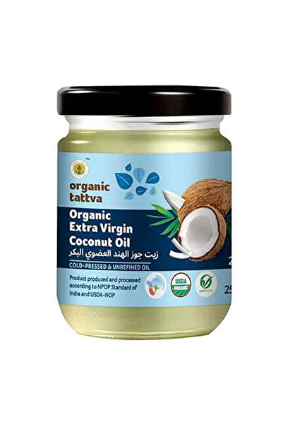 Organic Tattva زيت جوز الهند البكر الممتاز 227 غرام