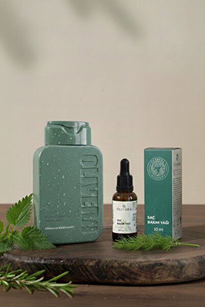 Olivera Tam Saç Bakım Seti - Dökülme Karşıtı 330 ml. Şampuan - Yoğun Besleyic...